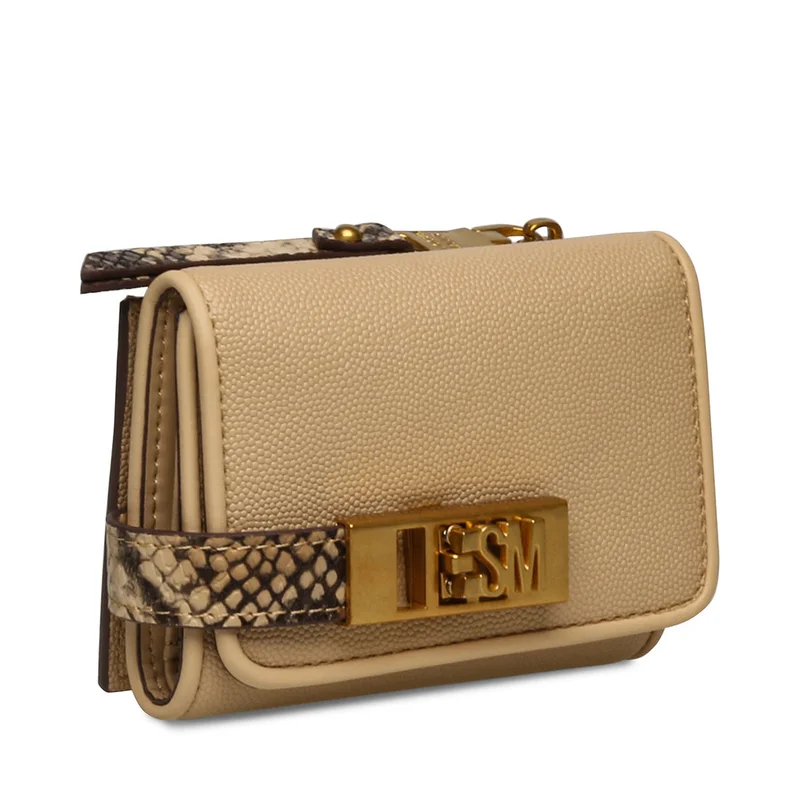 ستيف مادن Steve madden bcadens tan multicolor wallet women's wallets
